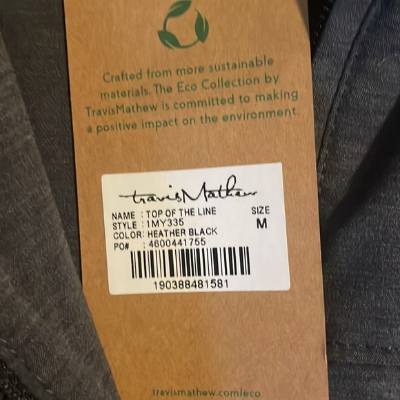 NWT Travis Mathew top of the line vest - Picture 2 of 4